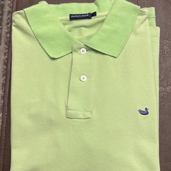 Mens Southern Marsh Medium Short Sleeve Polo - Picture 1 of 3